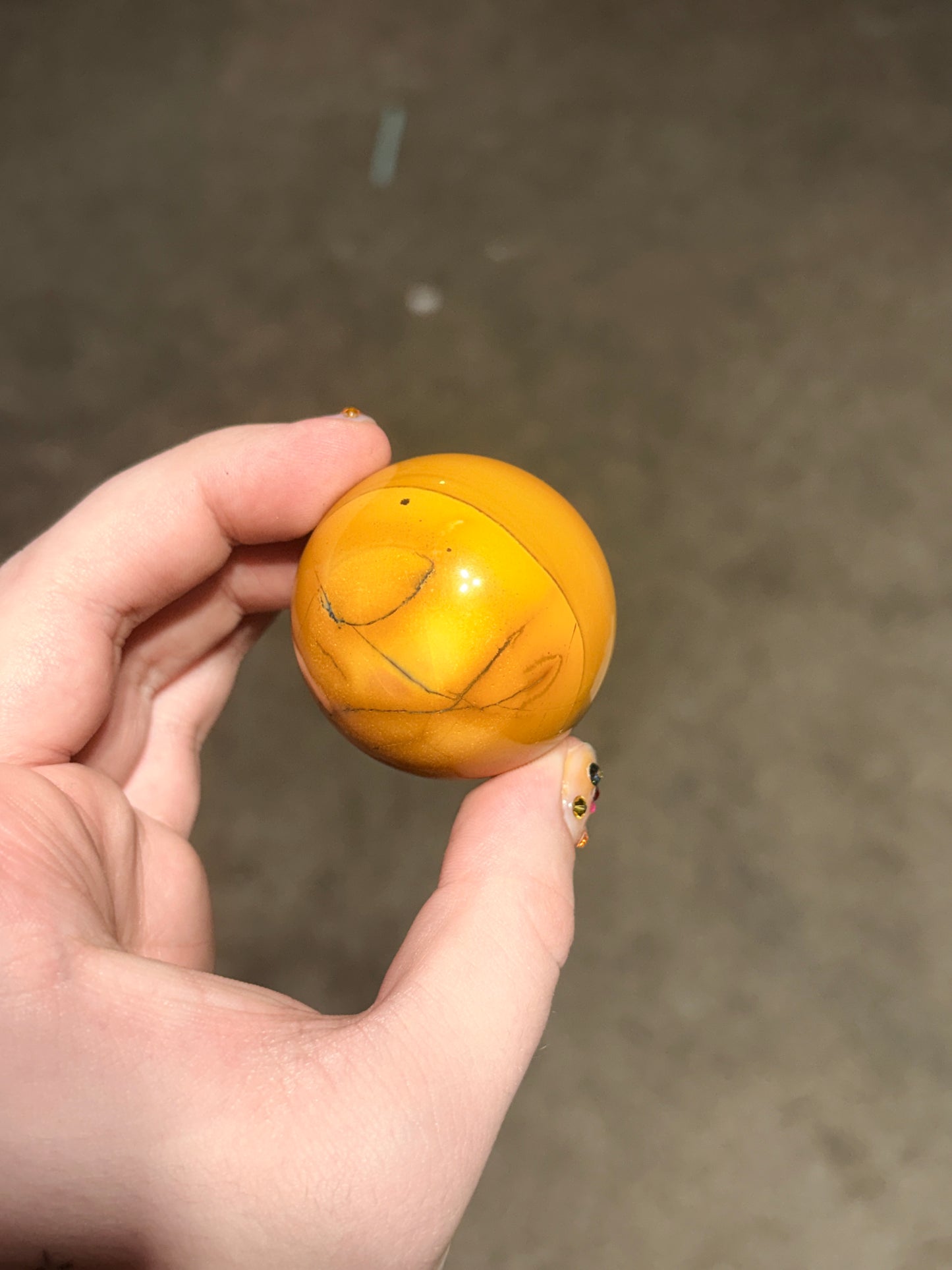 Mookite with dendrites sphere 🌕