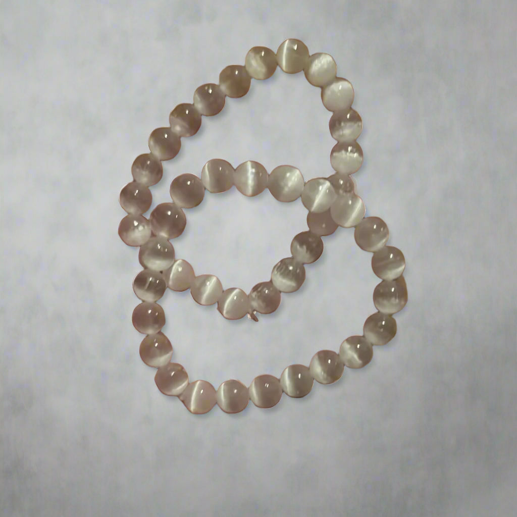 Selenite 8mm bracelet