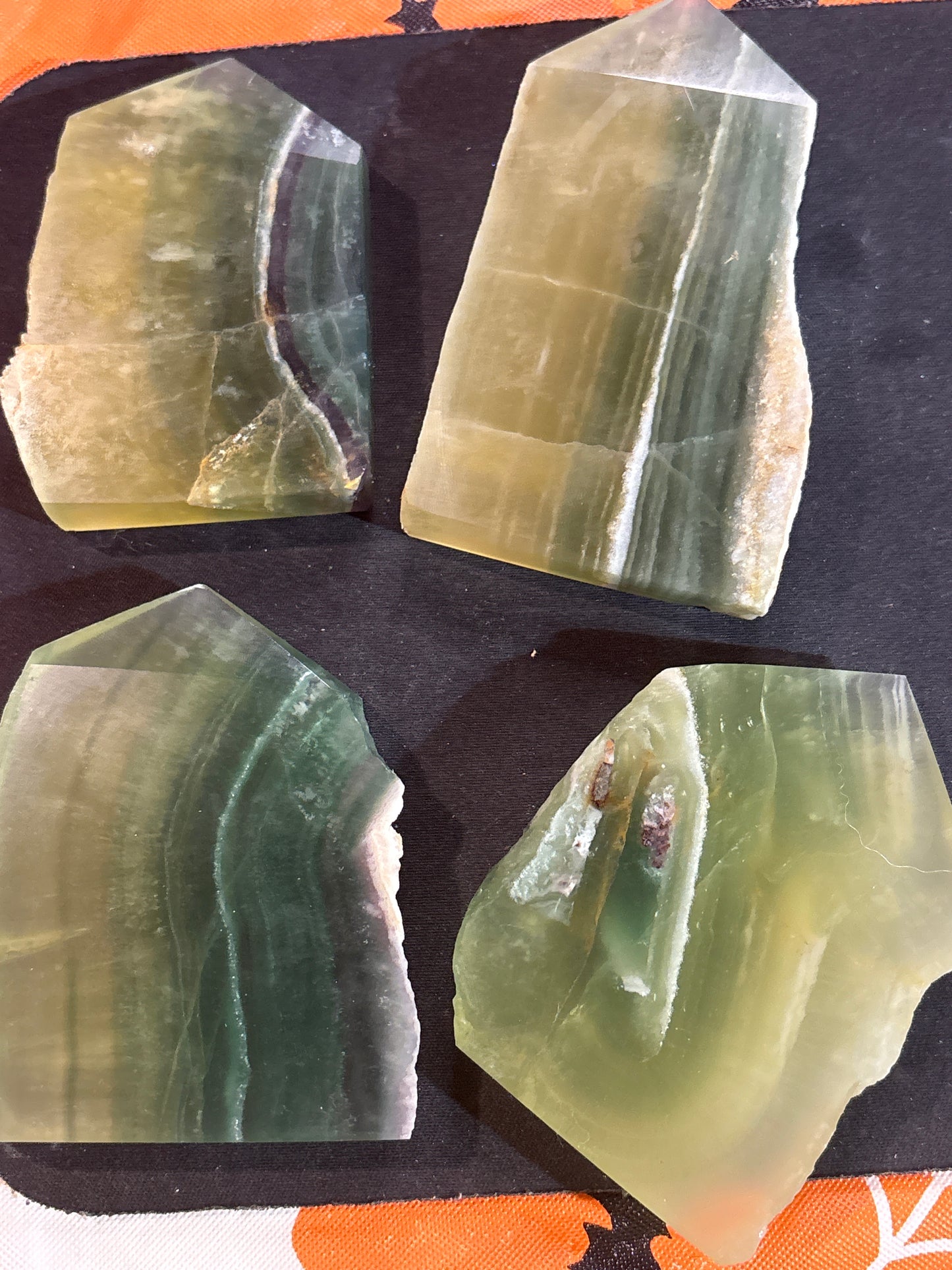 Lemon/lime Fluorite Freeform 🏹