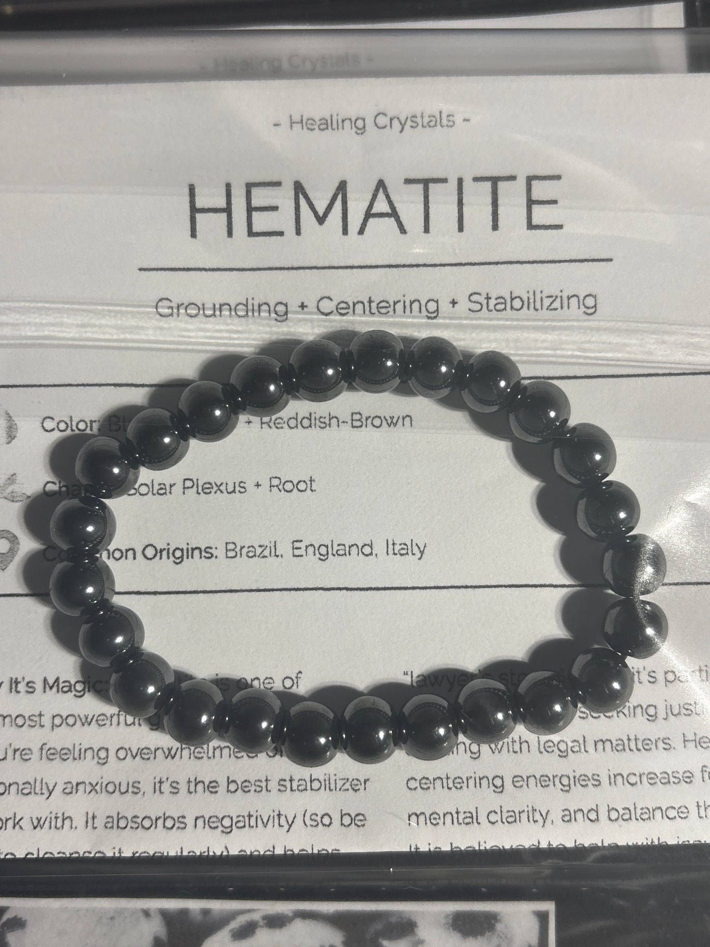 Hematite 8mm