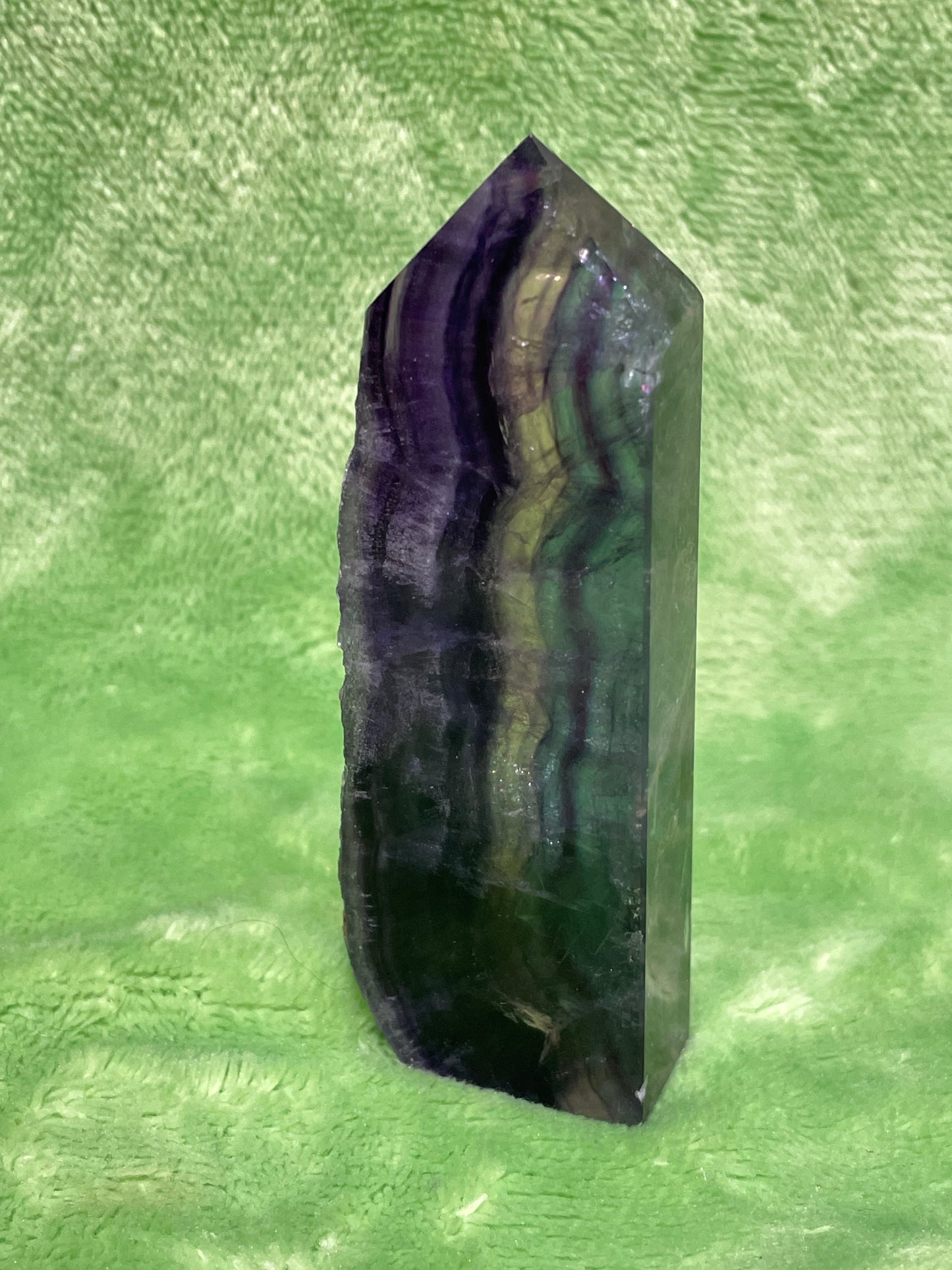 Polished/raw flourite Freeform (select size)đź‘»