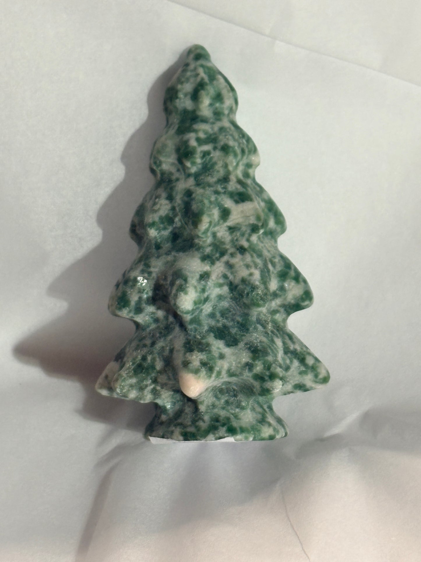 Tree agate Christmas tree carving☃️