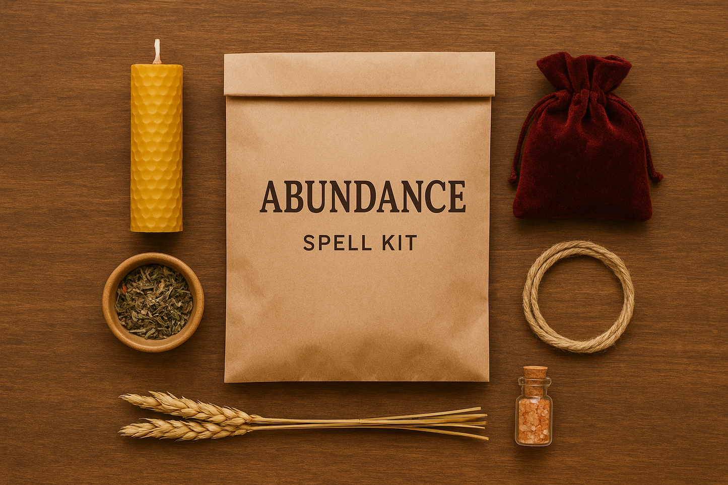 Intuitive abundance spell kit đź’š