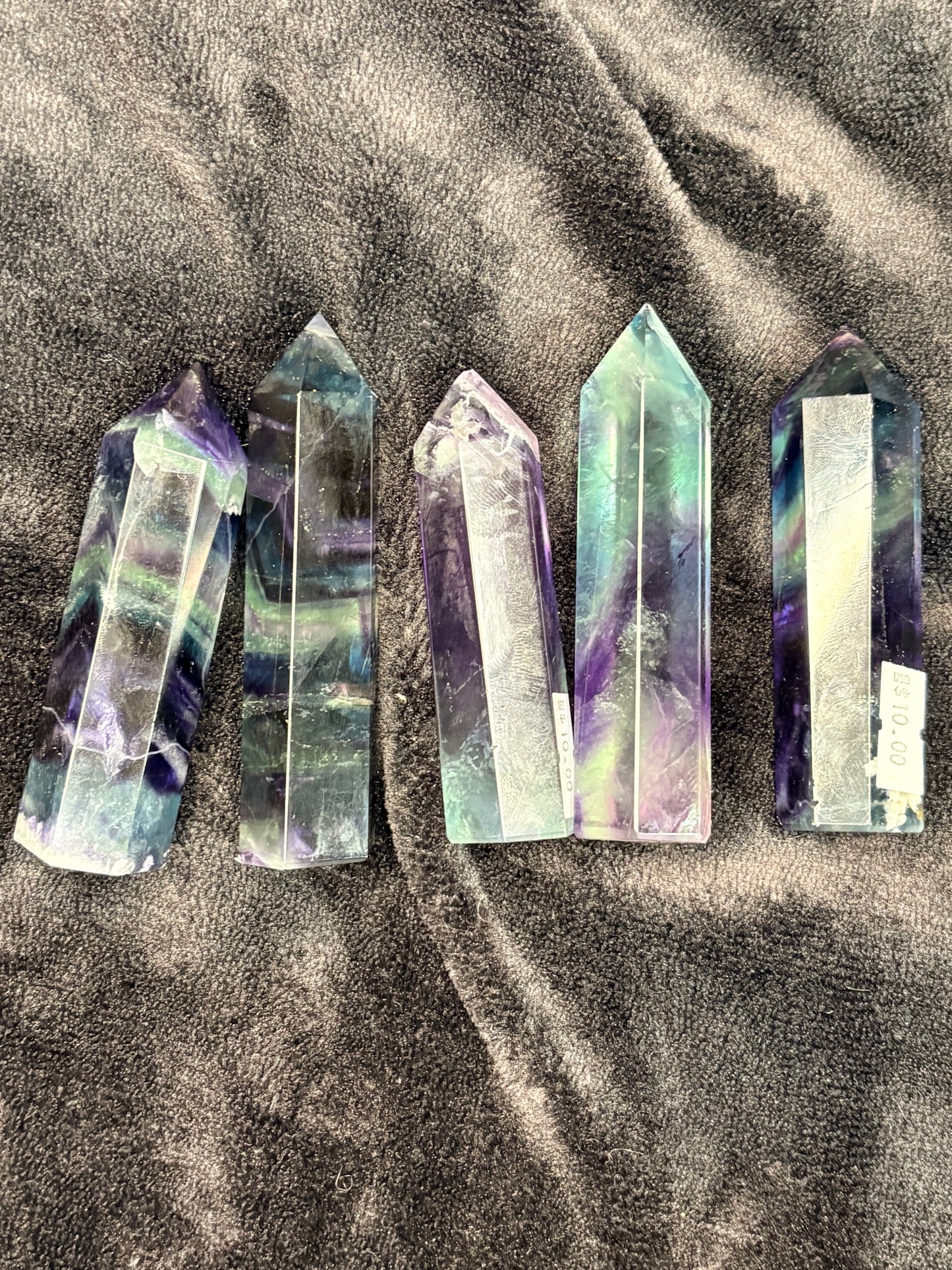 Rainbow Flourite tower 🍃