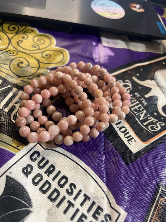 Pink opal  8mm bracelets