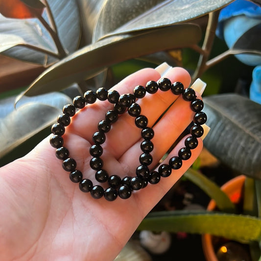 Obsidian 8mm bracelet