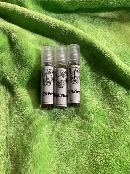 Aromatherapy roller oils
