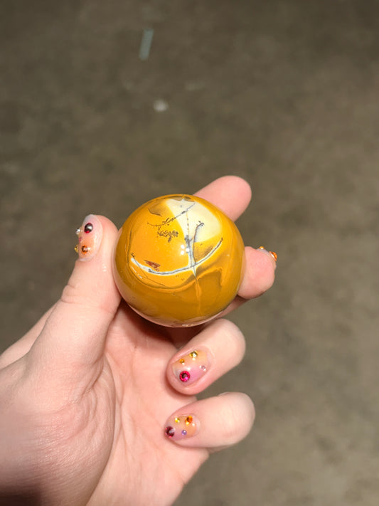 Mookite with dendrites sphere 🌕