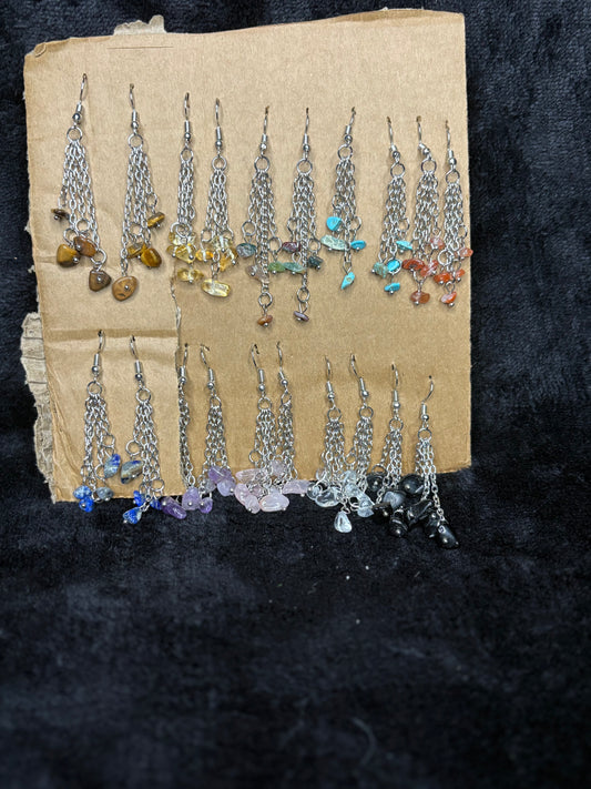 Crystal dangle earring 🌵(choose your material) CLEARANCE