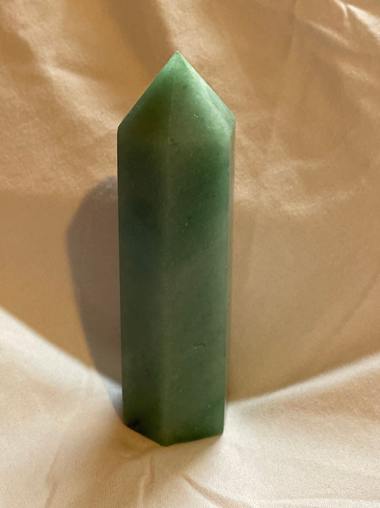 Green adventurine tower 🪲