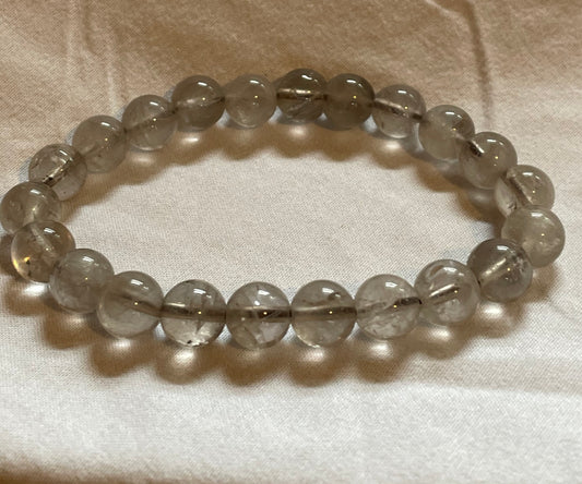 Light Smokey quartz bracelet 🪲 8mm