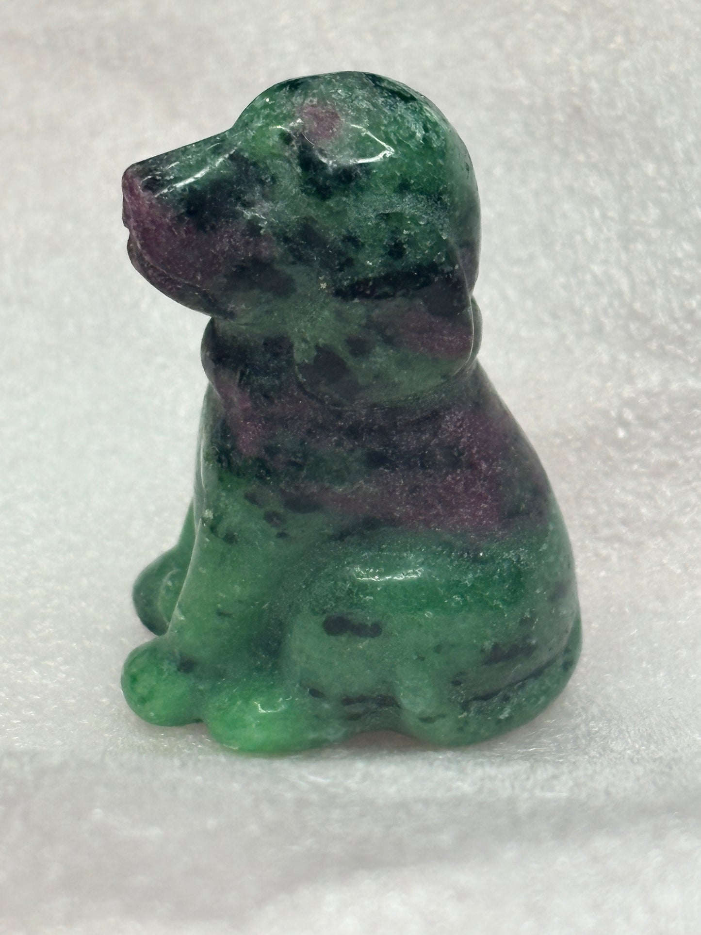 Dog crystal carving ✨(select your stone) clearance