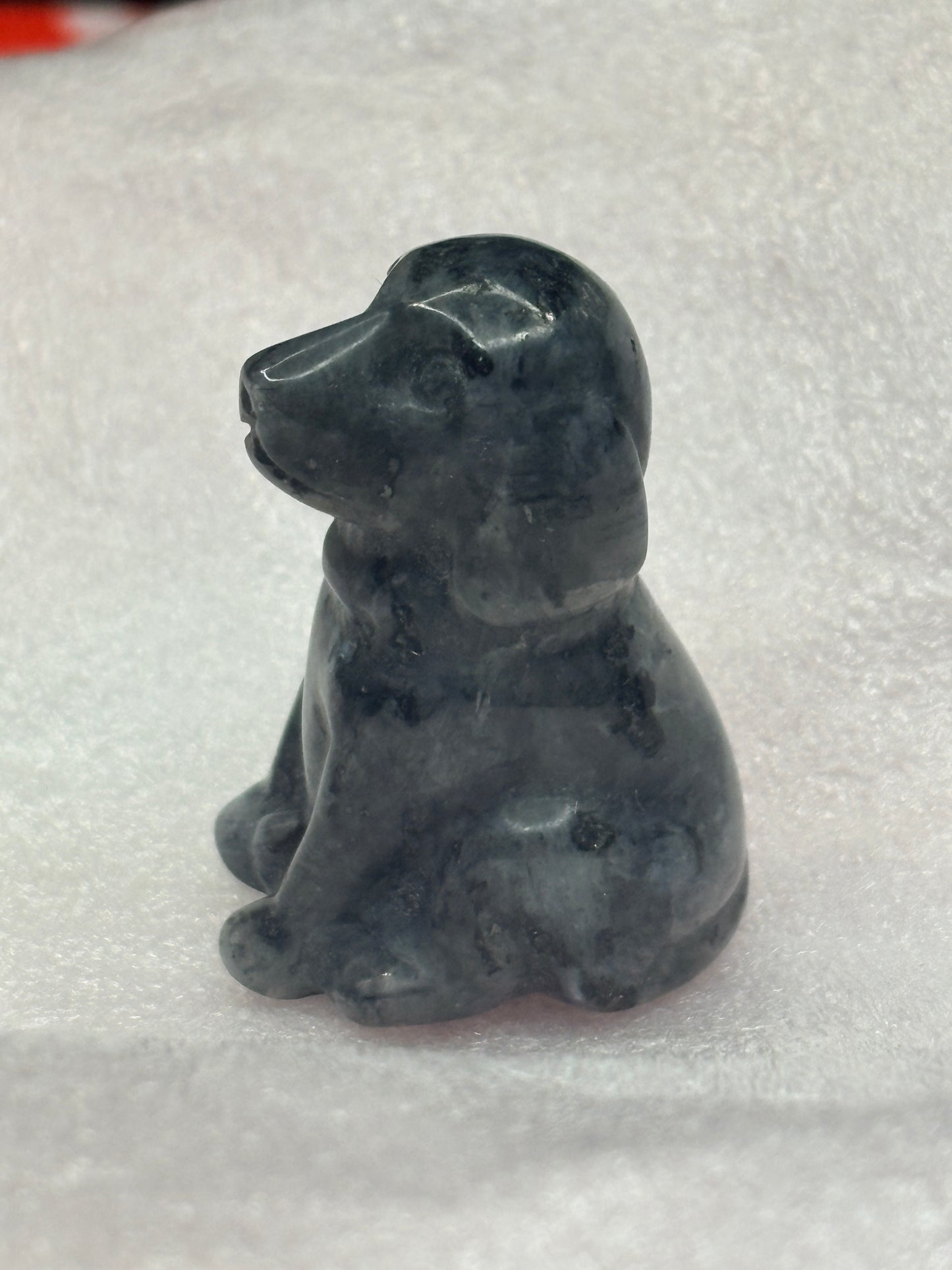 Dog crystal carving ✨(select your stone) clearance