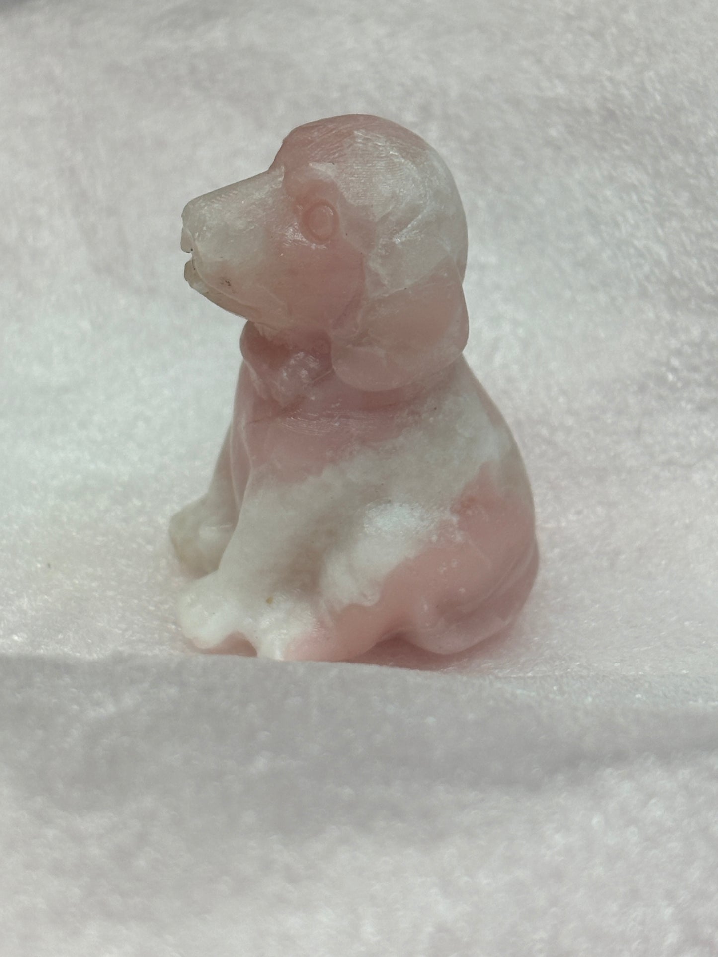 Dog crystal carving ✨(select your stone) clearance