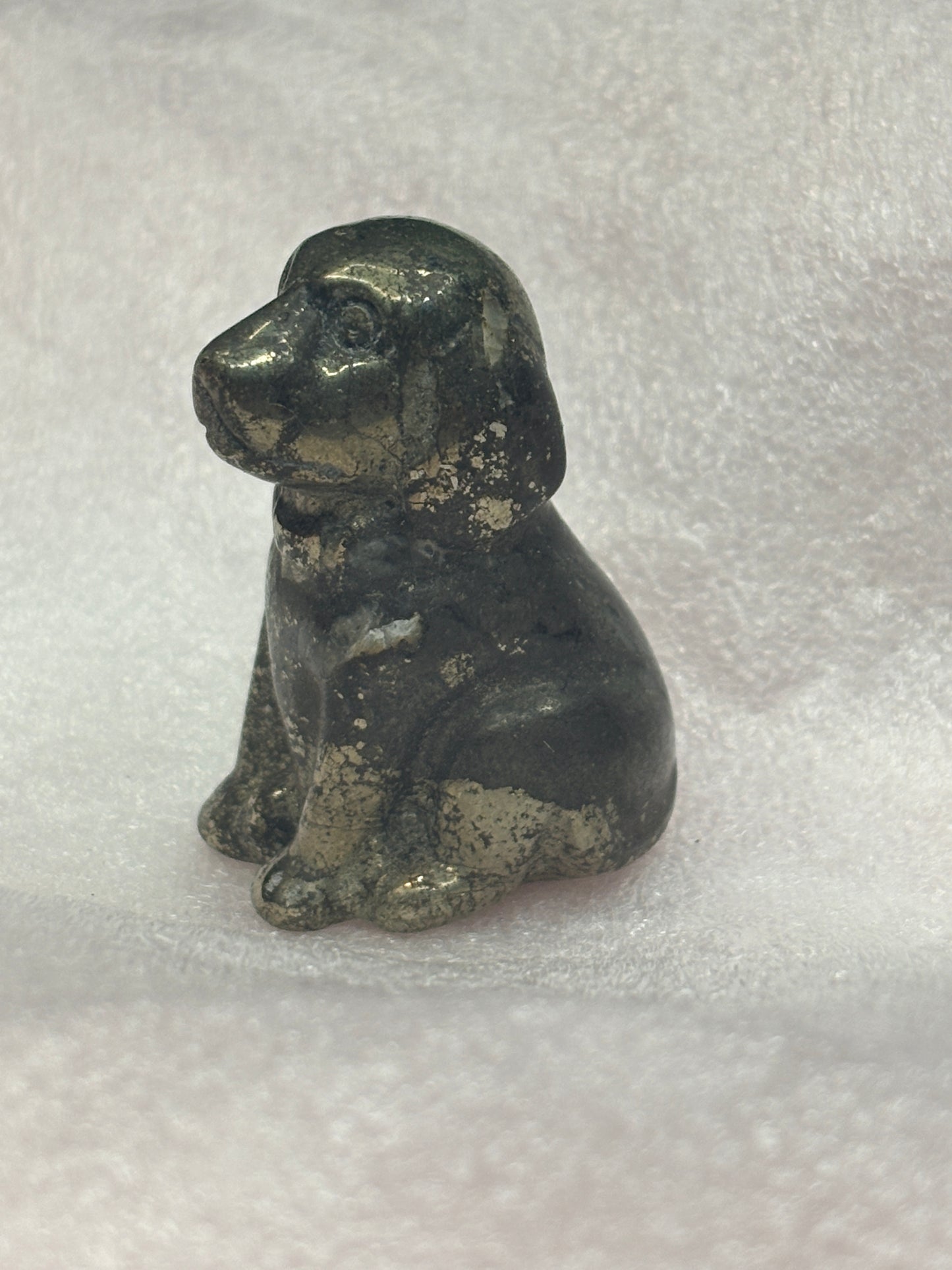 Dog crystal carving ✨(select your stone) clearance