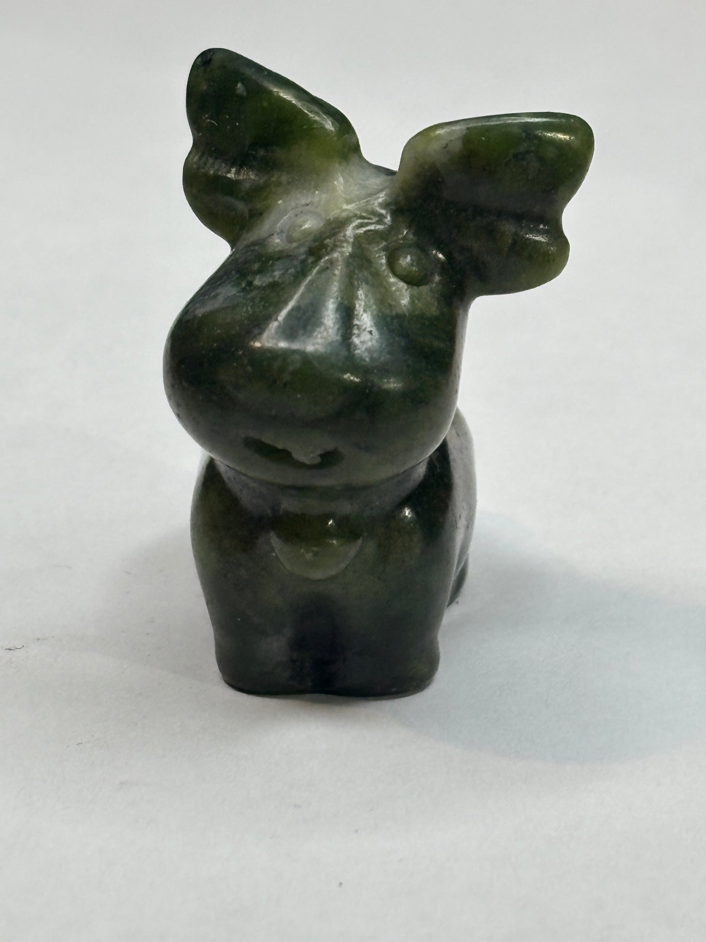 Reindeer crystal carving (select your stone)🎄(Clearance)