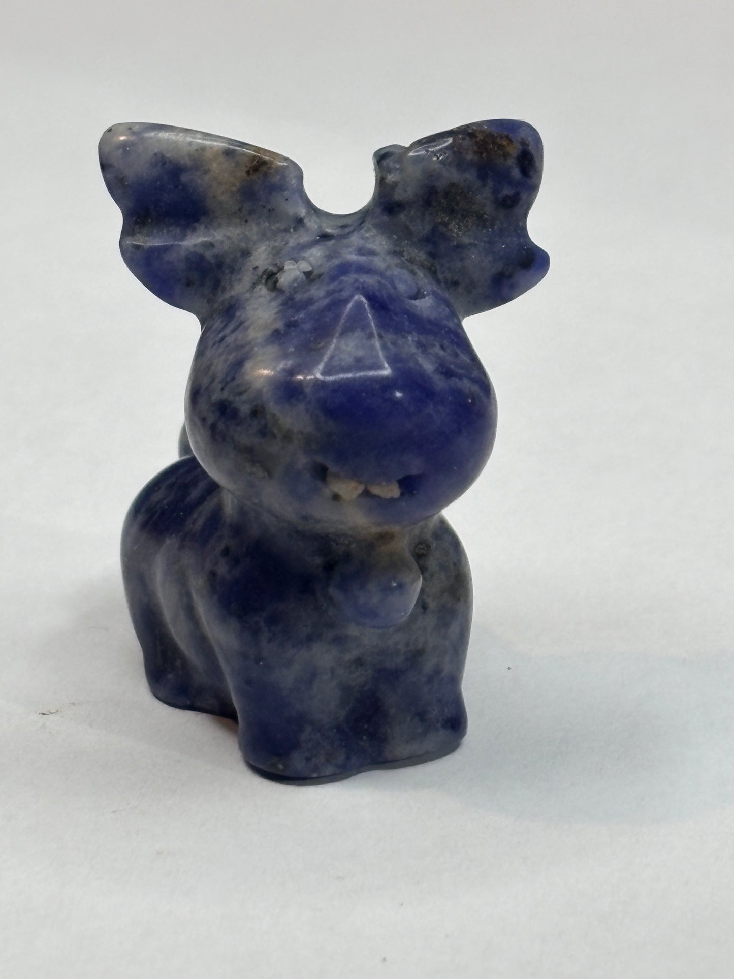 Reindeer crystal carving (select your stone)🎄(Clearance)