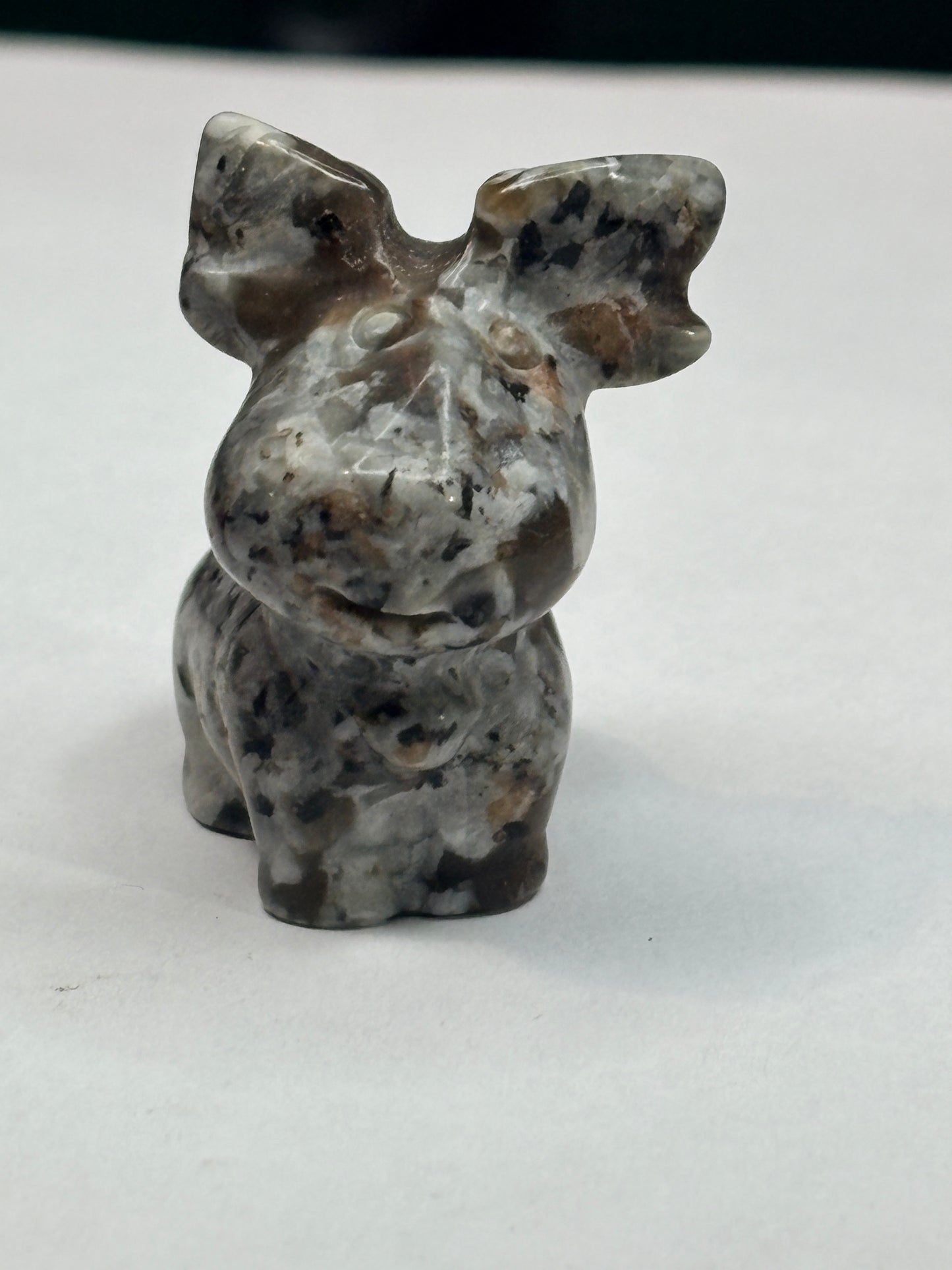 Reindeer crystal carving (select your stone)🎄(Clearance)