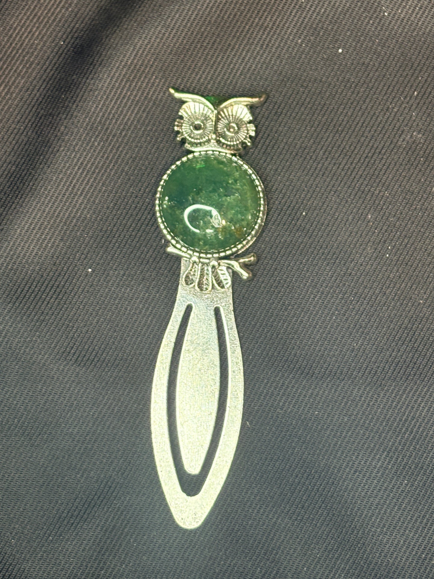 Owl crystal bookmark (select your stone)🥂