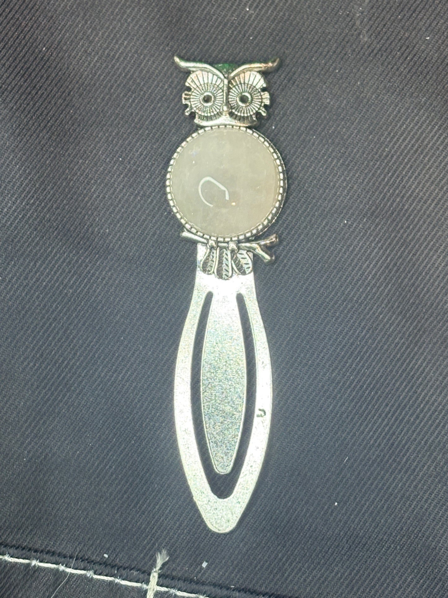 Owl crystal bookmark (select your stone)🥂