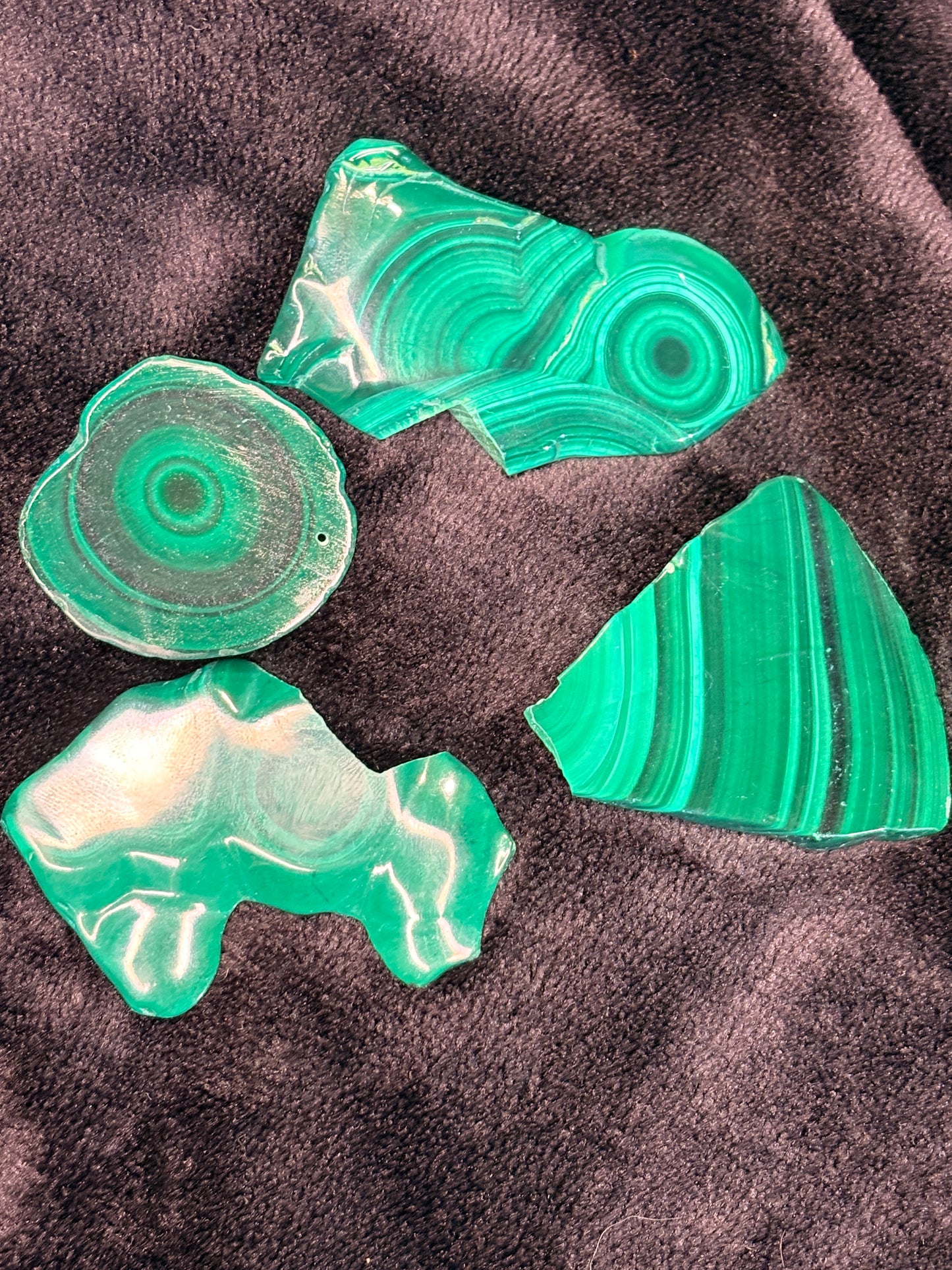 Malachite slice (intuitively picked)🍃