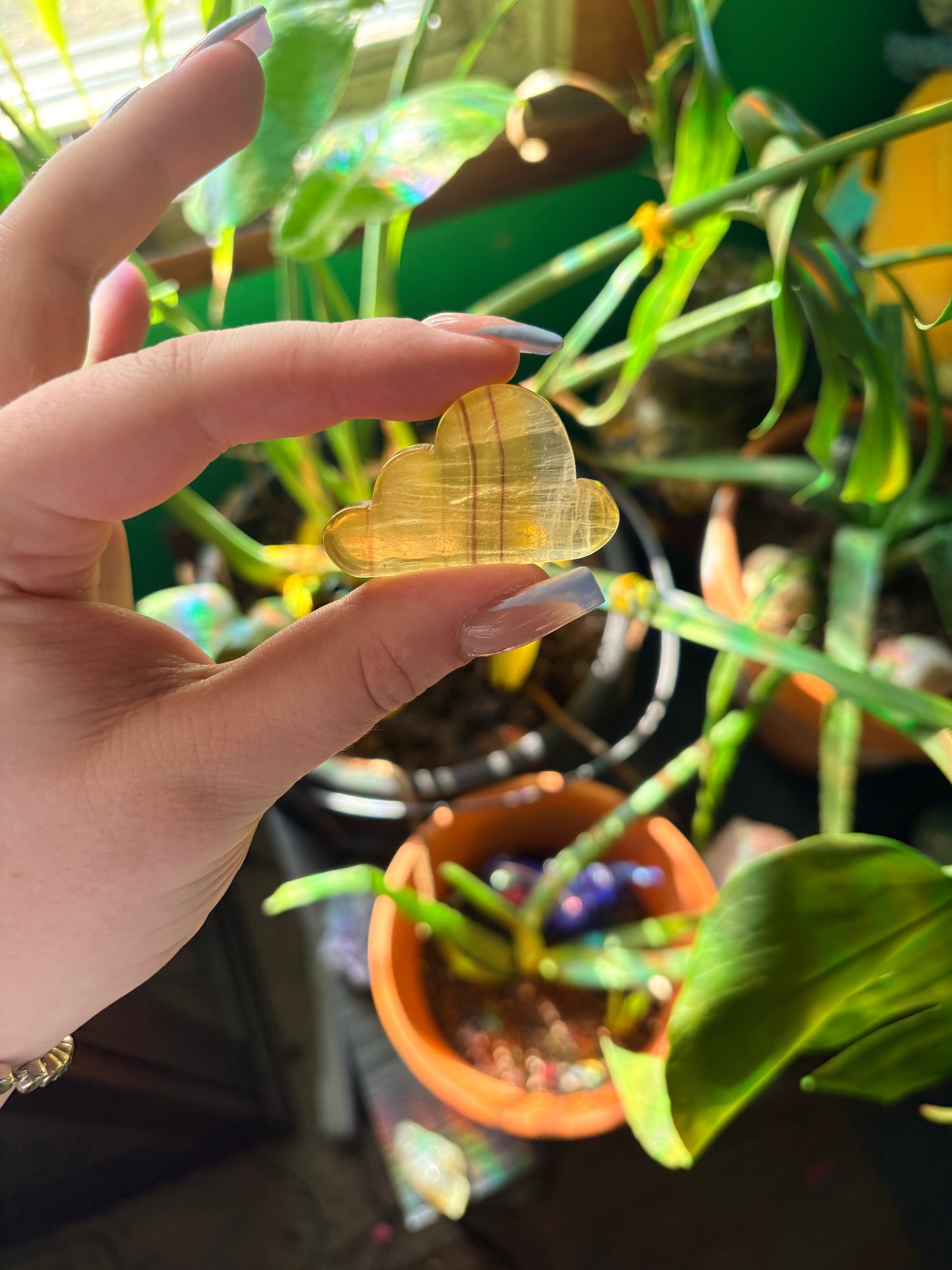 Flourite clouds carving 🐣
