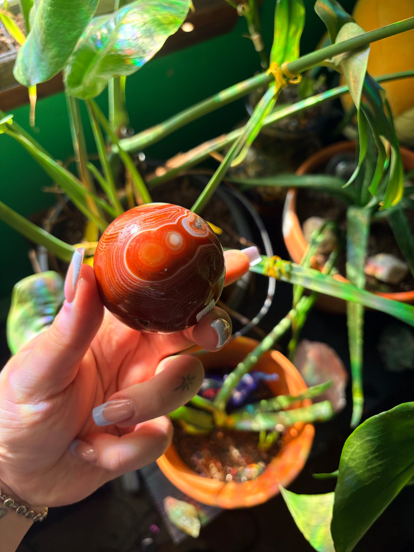 Carnelian sphere 🐣