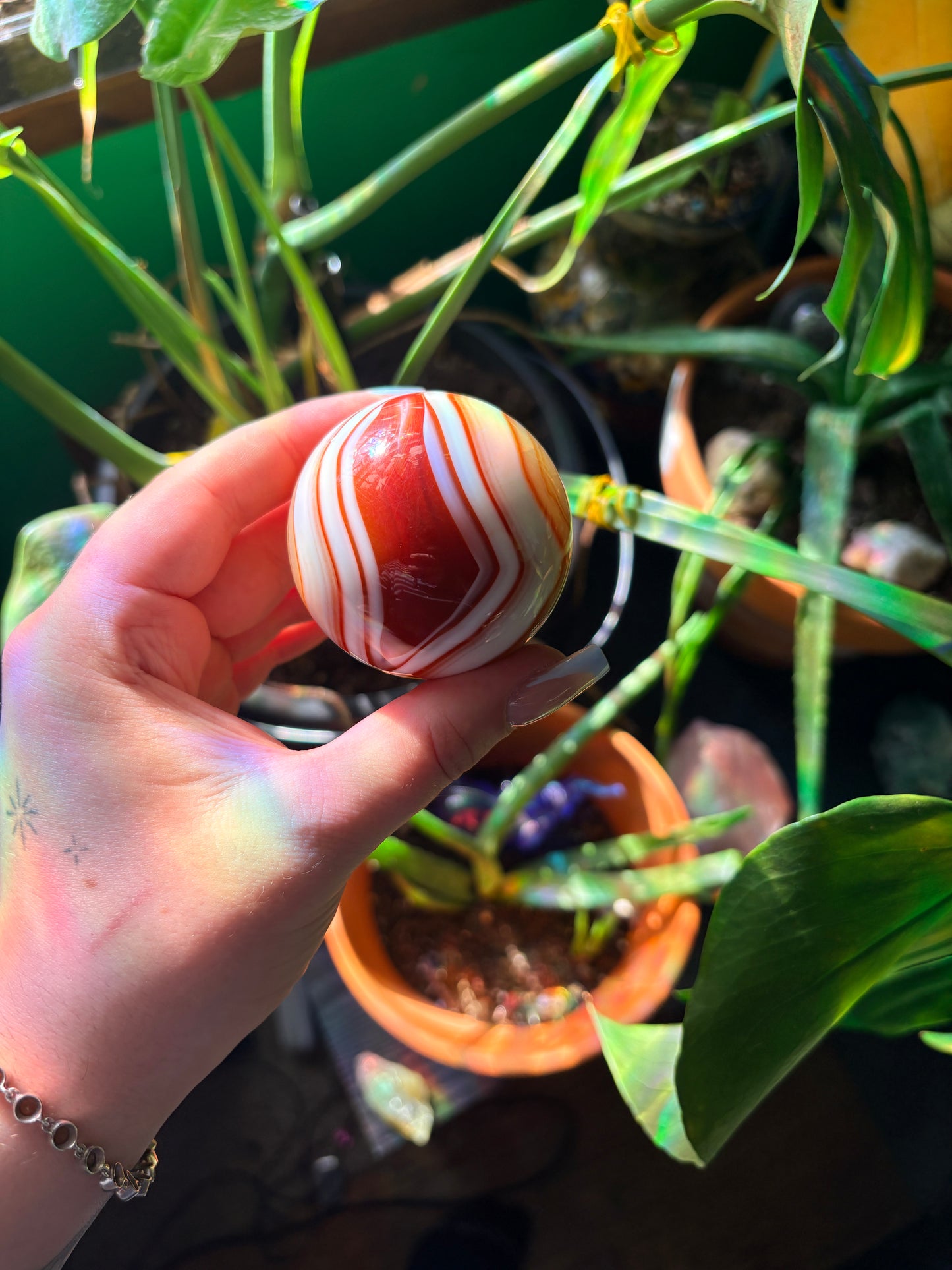 Carnelian sphere 🐣