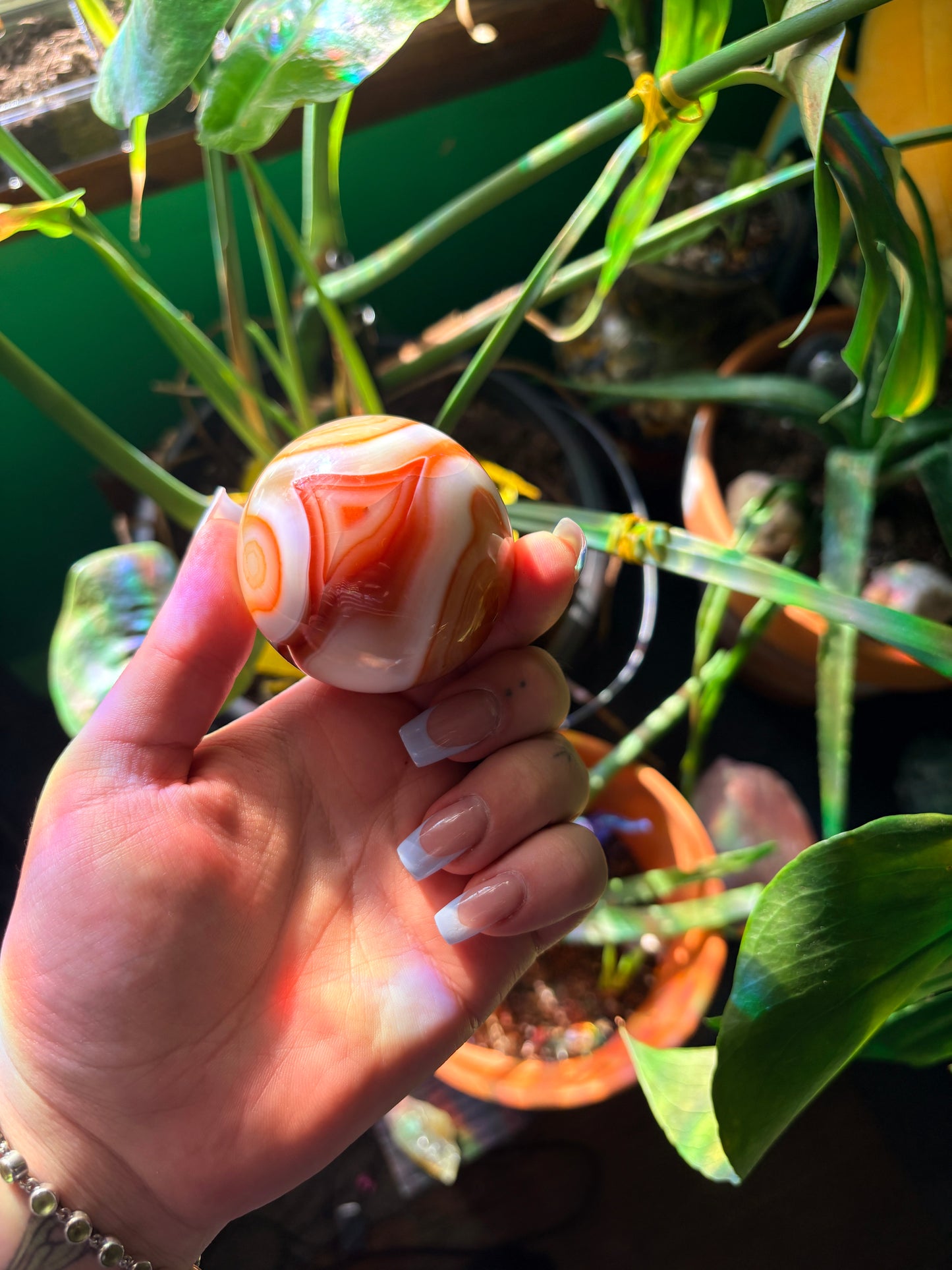 Carnelian sphere 🐣
